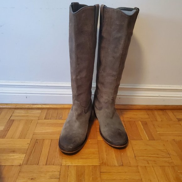 Bronx Suede boots Sz40 - Picture 5 of 10